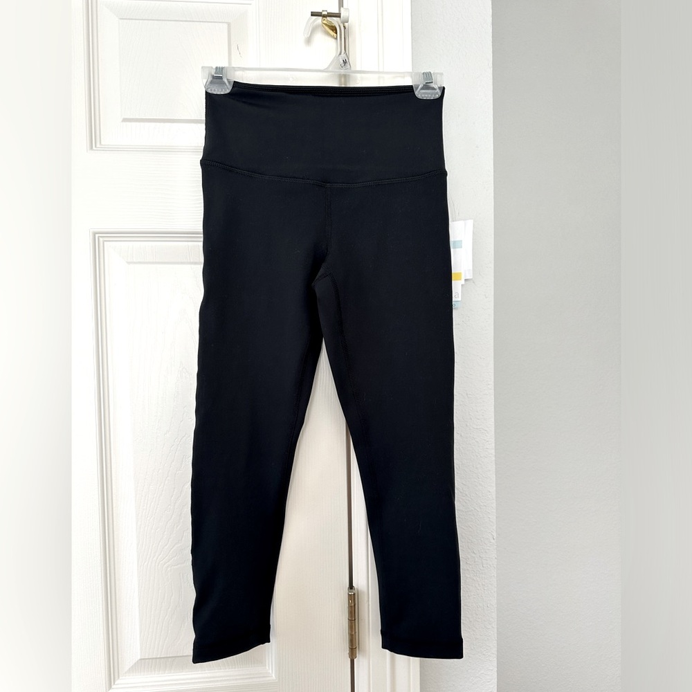 Zella Crop Leggings in Black